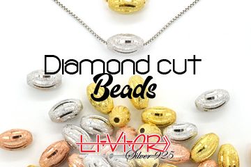 Diamond cut beads collection