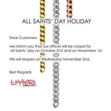 ALL SAINTS' DAY HOLIDAY